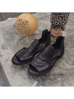 𝅺bakers Elite Black Leather Shoes
